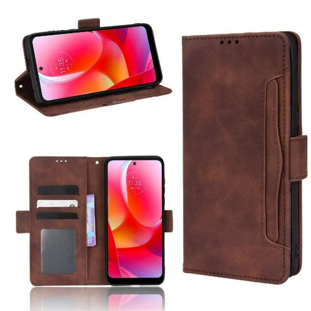 Funda Tipo Billetera GANGXUN para Motorola MOTO G Power 2022 – Tapa Flip con Tarjetero