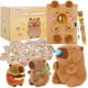 thumbnail image 1 of Set de regalo de peluche YOYTOO Capybara con diario, bolígrafo y pegatinas, 1 of 7