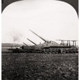 thumbnail image 2 of World War I Tank Warfare. Nstereograph View Of French Tanks In Battle Near Reims France 1914-1918. Print by, 2 of 2