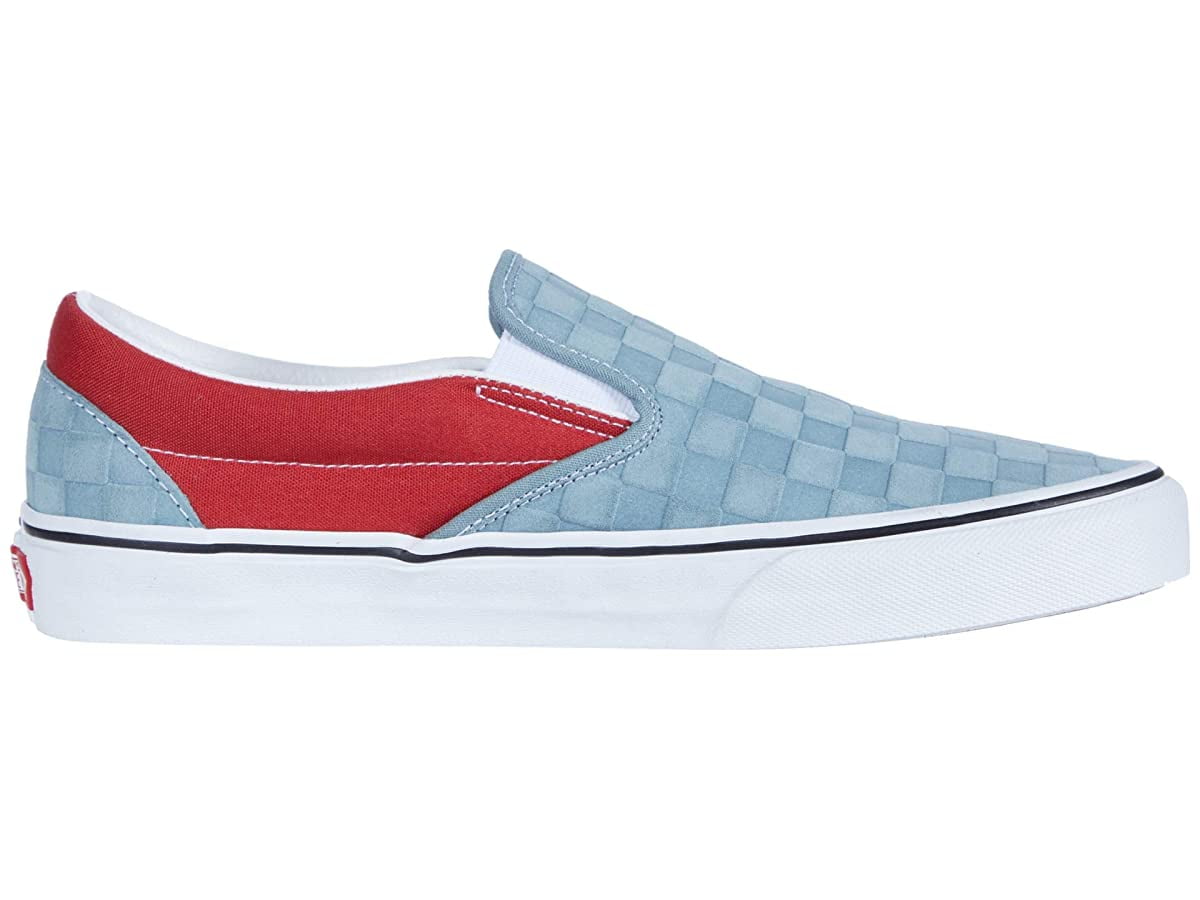 all red slip on vans