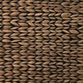 thumbnail image 6 of happimess BSK2009B Sawyer 24" Classic Farmhouse Handwoven Hyacinth 2-Section Collapsible Laundry Hamper with Washable Liner, Handles, and Lid, Brown, 6 of 8