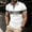 White(2025), variant on Mens No Iron Stretch Comfort Polo Shirt Classic Checkered Modern Fit Structured Collar Retro Top