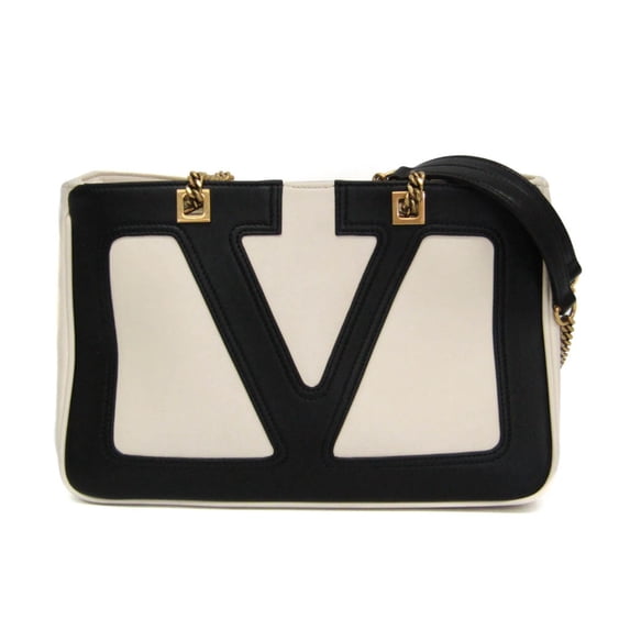 Pre-Owned Valentino Garavani Viva Superstar Nappa Leather Small Women's Leather Shoulder Bag...