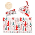 thumbnail image 2 of Juego de pañales Vollmic para bebés, 80 x 80 cm, color rojo navideño, 2 of 7