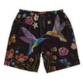 thumbnail image 5 of Goofa Humming Bird Printed Mens Swim Trunks Summer Quick Dry Short Beach Swimwear Bathing Suits-3X-Large, 5 of 9