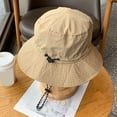 thumbnail image 4 of HOMEIORA Waterproof Bucket Rain Hat with Chin Strap Quick Dry Packable Boonie Sun Hat Safari Hat UV Protection - Khaki, 1 Pack, 4 of 5