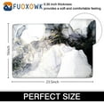 thumbnail image 5 of Fuoxowk Black Gold Marble Bath Mat for Bathroom,Non-Slip Soft Absorbent Bath Rugs,Abstract Bath Mat for Bathroom,Quick Dry Bath Mat for Bathroom Floor,Tub and Shower,Marble Bathroom Decor,16"x24", 5 of 5