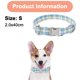thumbnail image 2 of Collar para perros con pajarita: collar para perros con lazo ajustable, elegante, pequeño a mediano o grande, 2 of 5