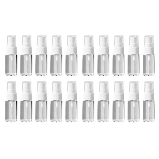 Juego de botellas rociadoras de niebla fina de 30/50/100 ml, minibotella vacía a prueba de fugas, portátil, transparente, recargable