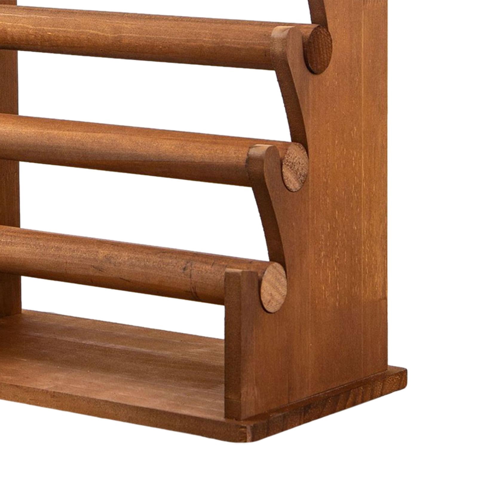 Watch Display Stand Wooden Bracelet Bangle Holder for Necklace Showcase Store 5 Tier