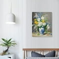 thumbnail image 3 of Nawypu  Pierre Auguste Renoir Art Print - Spring Bouquet Poster - Vintage Canvas Wall Art - Flower Artwork Impressionist Painting Modern Home Decor for Bedroom Office Kitchen, 3 of 4
