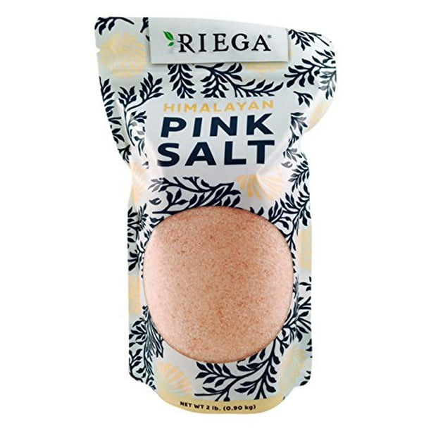 Riega Himalayan Fine Grind Pink Salt 2 Pound Walmart Com Walmart Com