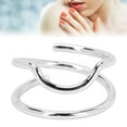 thumbnail image 3 of M Buder Anillo de Uña para Dedo Índice de Mujer Joyería de Cobre Vintage Capa Protectora de Metal Arte de Uñas Decoración Elegante Ajustable Regalo Blanco 1 Pieza, 3 of 9