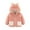 Pinks, variant on Huvoen Toddler Kids Fleece Warm Jacket Toddler Baby Boys Girls Color Plush Cute Bear Ears Winter Thick Keep Warm Coat Jacket Coffee 2-3 Years