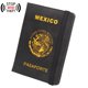 thumbnail image 1 of Porta licencia mexicana antimagnético RFID con banda elástica y posición multitarjeta, porta licencia, porta boletos, 1 of 6