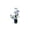 Blue, variant on DAMAI Potted Plants Realistic Layered Petal Artificial Flowers, Maintenance Free Durable Faux Floral Arrangement with Long Lasting, Home Decor for Living Room Wedding Table