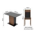 thumbnail image 3 of Juego de Comedor con Mesa y 4 Sillas Madesa Sheila MN, 3 of 10