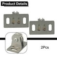 thumbnail image 4 of Pulley Block Carbon Steel Pulley Single Bearing Fixed Pulley Material Handling 2PCS, 4 of 9
