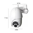 thumbnail image 3 of Cámara de vigilancia inalámbrica Pisexur para hombres, WiFi, 1080p HD, control remoto, monitoreo de 360°, diálogo bidireccional, visión nocturna a todo color, cámara de seguimiento móvil, alarma, ele, 3 of 9