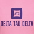thumbnail image 3 of CafePress - Delta Tau Delta Purple Stacked Signature T Shirt - Women's Traditional Fit Dark T-Shirt, 3 of 4