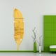 thumbnail image 3 of Etiqueta de La Habitación para hogar Del Espejo de La Extraíble de 3D DIY Oro 30x120cm, 3 of 9