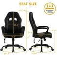 Dkelincs Gaming Chair Massage Computer Chair Ergonomic Video Game