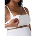 thumbnail image 4 of Ingrid & Isabel For Every Belly Women's Maternity & Nursing Cotton Jersey Bralette, SizesS-4XL, 4 of 9