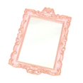thumbnail image 2 of Espejo de pared decorativo vintage, espejo de maquillaje rectangular, espejo cosmético adornado, espejo de tocador para sala de estar, apartamento, 2 of 8