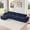 Blue, variant on L-Shaped Soft Velvet Fabric, Tufted Design, 32D High Density Sponge Bottom, Ergonomic Design Bottom, Anti-Slip Design, Free Combination, No Assembly Required, Movable Ottoman for Living Rooms (Camel)