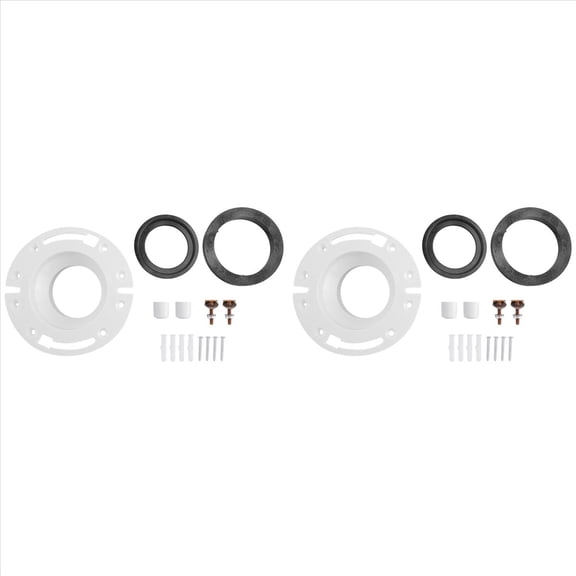 4x High-Quality RV Toilet Seal & Flange Kit - Perfectly Compatible with 300/310/320 Series Toilets