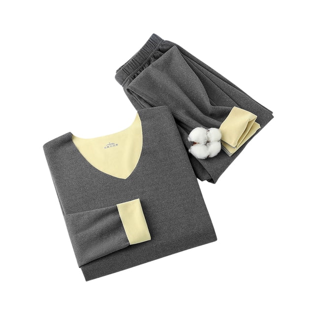 Beautyin Long Set Thermal Underwear for Men Ultra Soft Top and Bottom Winter Sports Suits