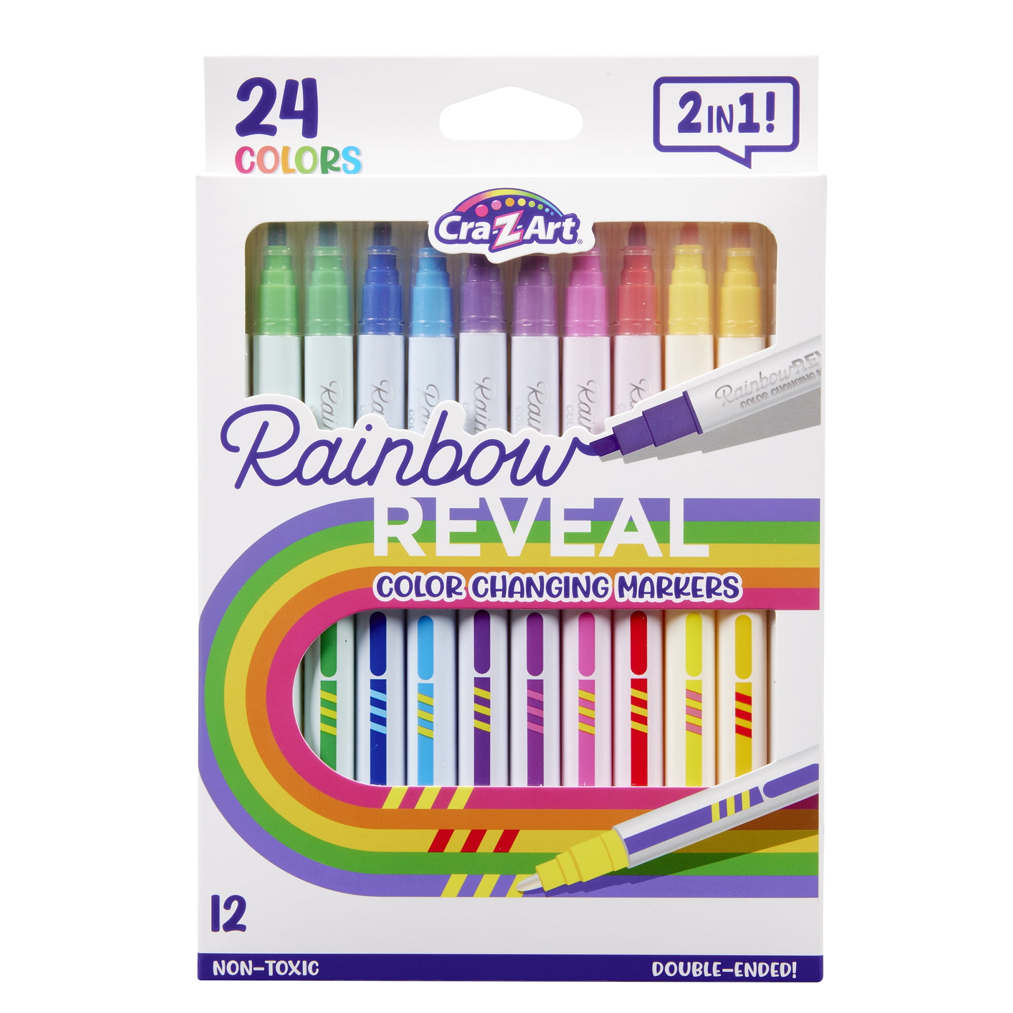 Cra-Z-Art, Neon Broad Line Marker, 20ct, Multicolor, 3pk - Walmart.com