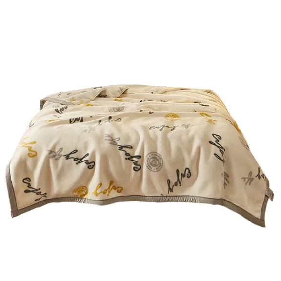 Taotanxi Korean Mink Blanket King Size,2 Ply Blankets,Heavy Sliky Soft and Warm，Raschel Blanket for Autumn,Winter,Bed,Sofa,G,59"x79"