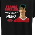 thumbnail image 3 of Ferris Bueller's Day Off - Ferris My Hero - Women's Short Sleeve Graphic T-Shirt, 3 of 5