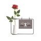 thumbnail image 1 of China gimnasio levantamiento pesado barbell Botella de decoración de jarrones colgantes de flores rosas artificiales, 1 of 3