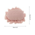 thumbnail image 4 of 1 Pc Wheat Ears Bath Sponge Body Scrubber for Bathroom Pink, 4 of 7