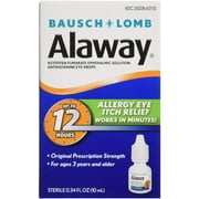 Bausch + Lomb ALAWAY 0.025% 10ML EYE I RLF 0.34 oz (Pack of 2)