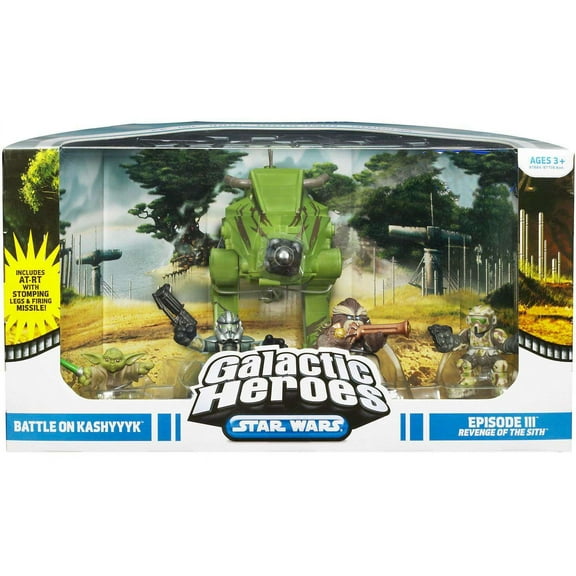 Star Wars Galactic Heroes Cinema Scenes Battle on Kashyyyk Mini Figure Set
