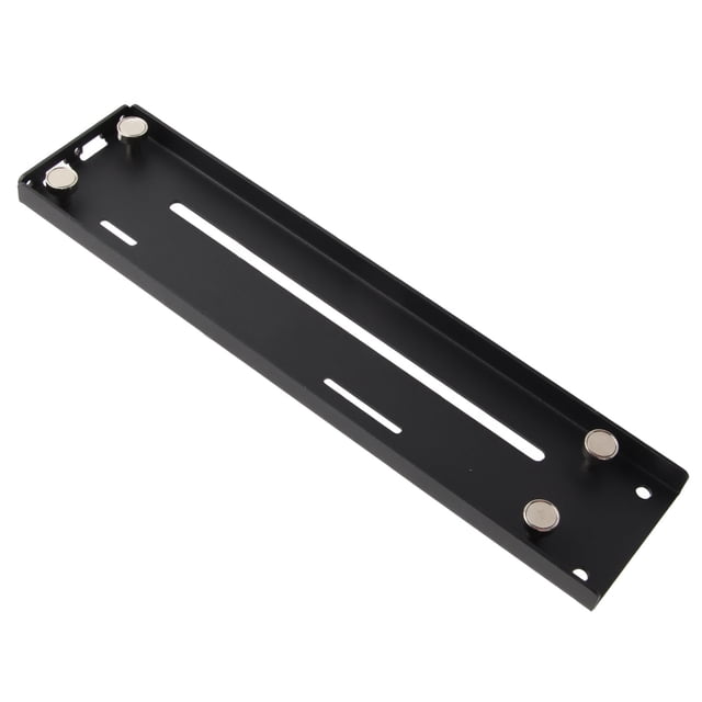 Soporte De Gpu Ajustable, Soporte De Pantalla Vertical Para La Mayoría De Tarjetas Gráficas, Con Potente Imán, Iluminación Argb, Negro, Compatible Con Gpu De 3 Y 2