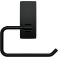 thumbnail image 2 of Command Toilet Paper Holder Matte Black with Water Resistant Command Strips, Rust Resistant Bathroom Organizer, 2 of 5