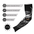 thumbnail image 5 of ALAZA Cool Owl UV Sun Protection Arm Sleeves UPF 50+ Compression Cooling Sleeve 1 Pair, 5 of 7