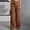 Coffee women plus size wide leg pants a1, variant on BRELIL Women Plus Size Wide Leg Trousers High Waisted with Pockets Solid Casual Office Long Pants Loose Fall Winter Fashion Outfits, Gray 2XL