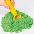 thumbnail image 3 of Kinetic Sand, Sandbox Set Kids Toy with 1lb All-Natural Green Kinetic Sand and 3 Molds, Sensory Toys for Kids Ages 3 and up, 3 of 7