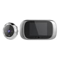 thumbnail image 1 of DD1 2.8 pulgadas LCD Digital Night Vision Camera Timbre de puerta con mirilla plateada Sunnimix Timbre de video LCD, 1 of 6