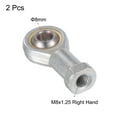 thumbnail image 3 of Uxcell Roulements d'Extrémité de Tige Sphérique Roulement Joint Auto-Lubriqué Filetage Femelle 8mm, 3 of 6