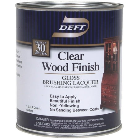 - Deft Interior Lacquer, Clear Wood Finish