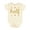Natural, variant on Half Birthday 1/2 Photo Boys or Girls Baby Bodysuit