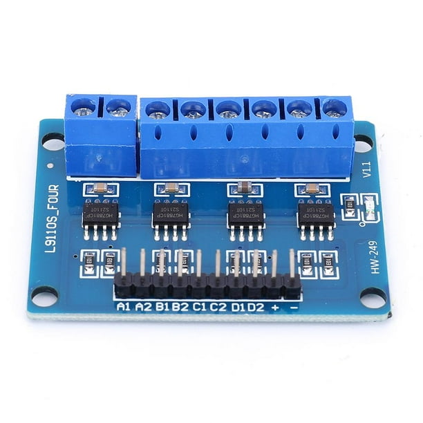 Módulo controlador de motor HG7881 DC 0.8A Módulo controlador de controlador de 4 vías para Arduino DIY