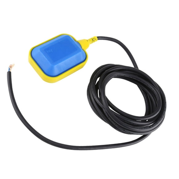 Water Level Switch, Float Switch Sump Pump Water Level NO NC Control Horizontal Liquid Float Switch for Tank Pump Sump Pump
