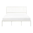 thumbnail image 4 of Lexicon Augusta Eastern King Metal Platform Bed in White, 4 of 6